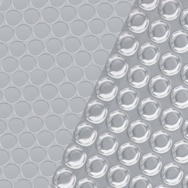vidaXL Couverture de piscine Argent&eacute; 260x160 cm PE