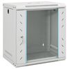 vidaXL Armoire r&eacute;seau avec stockage Grey 530 x 400 x 600 mm Acier
