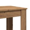 vidaXL Table de bar ch&ecirc;ne artisanal 102x50x103,5 cm bois d'ing&eacute;nierie