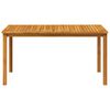 vidaXL Table de jardin 150x90x74 cm Bois d'acacia massif