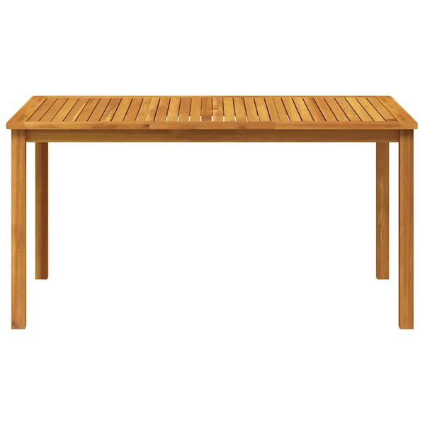vidaXL Table de jardin 150x90x74 cm Bois d'acacia massif