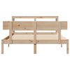 vidaXL Cadre de lit sans matelas 160x200 cm bois massif de pin