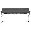 vidaXL Auvent sur pied 500 x 300 cm Anthracite