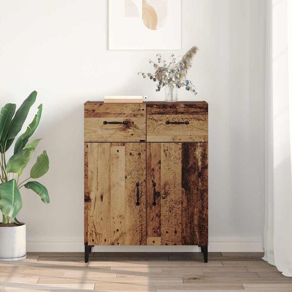 vidaXL Buffet Bois ancien 69,5 x 34 x 90 cm Bois d'ing&eacute;nierie