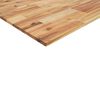 vidaXL Dessus de table rectangulaire 60x20x2 cm bois massif d'acacia