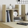 vidaXL Organisateur de bureau ch&ecirc;ne sonoma 34,5x15,5x35,5 cm