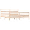 vidaXL Cadre de lit sans matelas bois massif de pin 200x200 cm