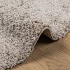 vidaXL Tapis shaggy PAMPLONA poils longs moderne beige &Oslash; 160 cm