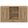 vidaXL Buffet ch&ecirc;ne artisanal 120x30,5x70 cm bois d'ing&eacute;nierie