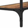 vidaXL Table console Bois ancien 75 x 30.5 x 75 cm Bois d'ing&eacute;nierie