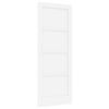 vidaXL Porte int&eacute;rieure 78 x 202 cm Contreplaqu&eacute; Blanc