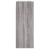 vidaXL Armoires murales 2 pcs sonoma gris bois d'ing&eacute;nierie