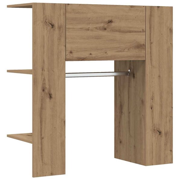 vidaXL Armoire de couloir chêne artisanal 97,5x37x99cm bois ingénierie