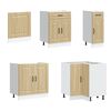 vidaXL Ensemble d'armoires de cuisine 11 pcs Kalmar bois d'ing&eacute;nierie