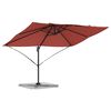 vidaXL Parasol Terre cuite 351 x 250 x 260 cm Polyester et Aluminium