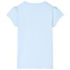 T-shirt pour enfants bleu clair 104