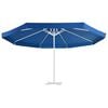 vidaXL Tissu de remplacement pour parasol d'ext&eacute;rieur Bleu azur&eacute; 515cm