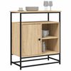 vidaXL Buffet Ch&ecirc;ne Sonoma 69x35x80 cm Bois d'ing&eacute;nierie