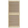 vidaXL Porte de Cabinet avec porte 2 pcs Naturel 140.5 x 2 x 59.5 cm