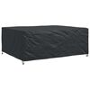 vidaXL Housse pour meubles Uni Noir 250 x 210 x 70 cm 210D