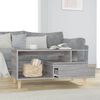 vidaXL Table basse Sonoma gris 90x49x45 cm Bois d'ingénierie