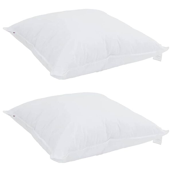 vidaXL Couette avec Oreillers avec oreiller 3 pcs Blanc Microfibre