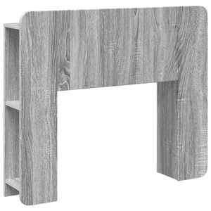 vidaXL Cabinet de T&ecirc;te de Lit Sonoma gris Bois d'ing&eacute;nierie