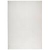 vidaXL Tapis IZA poils courts style scandinave cr&egrave;me 120x170 cm