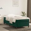 vidaXL Cadre de lit vert fonc&eacute; 90x190 cm velours