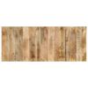 vidaXL T&ecirc;te de lit 200 cm bois de manguier brut massif