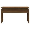 vidaXL Table basse Ch&ecirc;ne marron 68x50x38 cm Bois d'ing&eacute;nierie