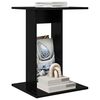 vidaXL Table d'appoint Ch&ecirc;ne noir 45 x 40 x 62,5 cm Bois d'ing&eacute;nierie