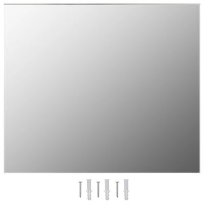 vidaXL Miroir sans cadre 70x50 cm Verre