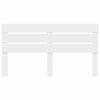 vidaXL T&ecirc;te de lit Blanc 180 cm Bois d'ing&eacute;nierie