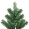 vidaXL Sapin de No&euml;l artificiel Nordmann avec LED et boules Vert 120cm