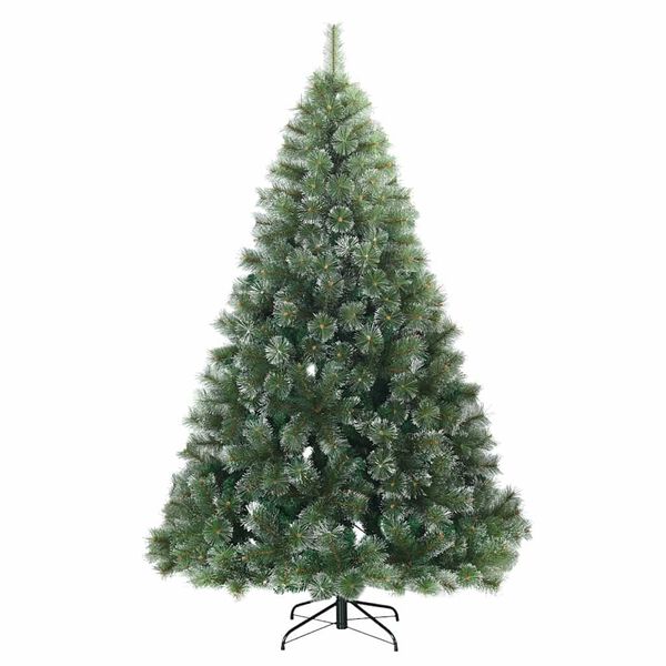 vidaXL Sapin de No&euml;l artificiel avec 300 LED Vert 180 cm PE et PVC