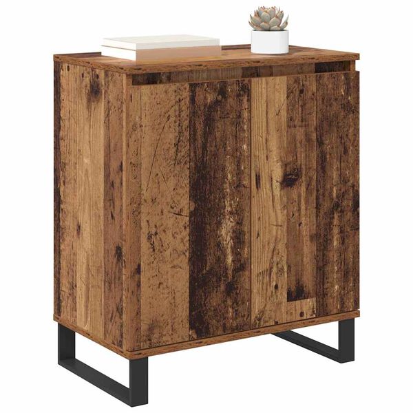 vidaXL Buffet Bois Ancien 60 x 35 x 70 cm Bois d'ing&eacute;nierie