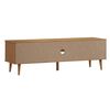 vidaXL Meuble TV MOLDE Marron 158x40x49 cm Bois de pin massif