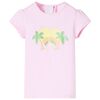 T-shirt pour enfants rose clair 140