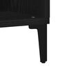 vidaXL Buffet Ch&ecirc;ne noir 103,5 x 35 x 70 cm Bois d'ing&eacute;nierie