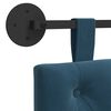 vidaXL T&ecirc;te de lit suspendue Bleu 110 x 55 x 7 cm Velours
