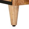 vidaXL Buffet Naturel 90 x 33,5 x 75 cm Bois de mangue massif
