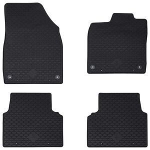 vidaXL Tapis de voiture 4 pcs Noir adapt&eacute; pour VW ID.3 2019-
