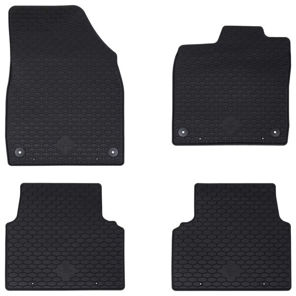vidaXL Tapis de voiture 4 pcs Noir adapt&eacute; pour VW ID.3 2019-