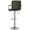vidaXL Tabouret de bar Marron Similicuir