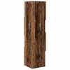 vidaXL Meuble d'angle Bois ancien 25,5x25x102cm Bois d'ing&eacute;nierie
