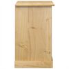 vidaXL Coiffeuse Corona 104x47x75 cm bois de pin massif