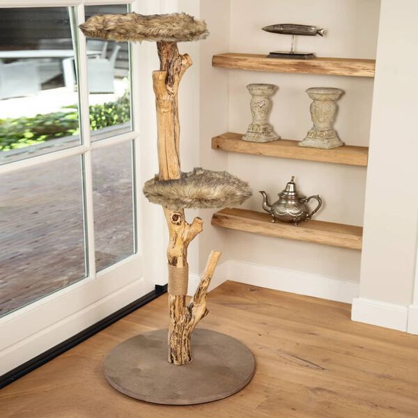 Designed by Lotte Poteau &agrave; gratter en bois JAZZ