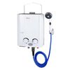 Qlima Chauffe-eau portable à gaz PGWH 1010 Blanc