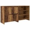 vidaXL Buffet 2 pcs Bois ancien 70 x 41 x 75 cm Bois d'ing&eacute;nierie